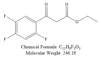 Etyl-2,4,5-trifluórbenzoflacetát